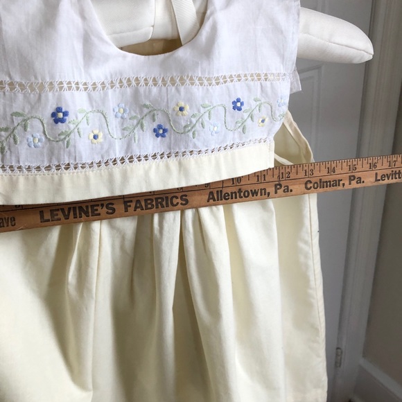 Lavender Blue Embroidered Bishop Dress - Picture 8 of 8